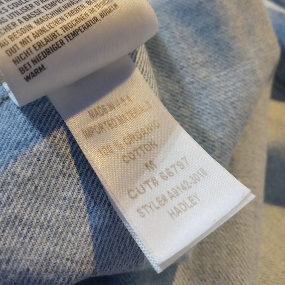 NWOT AGOLDE hadley sleeveless shirt (M) - Picture 12 of 12